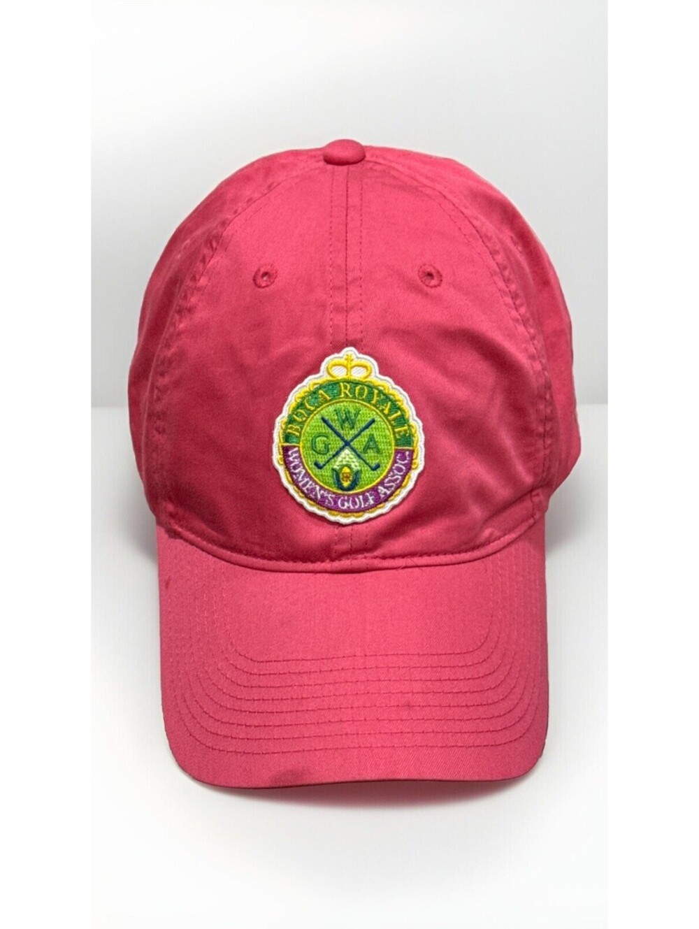Boca Royale Women’s Golf Association Nike Heritage Dri Fit Pink Baseball Cap